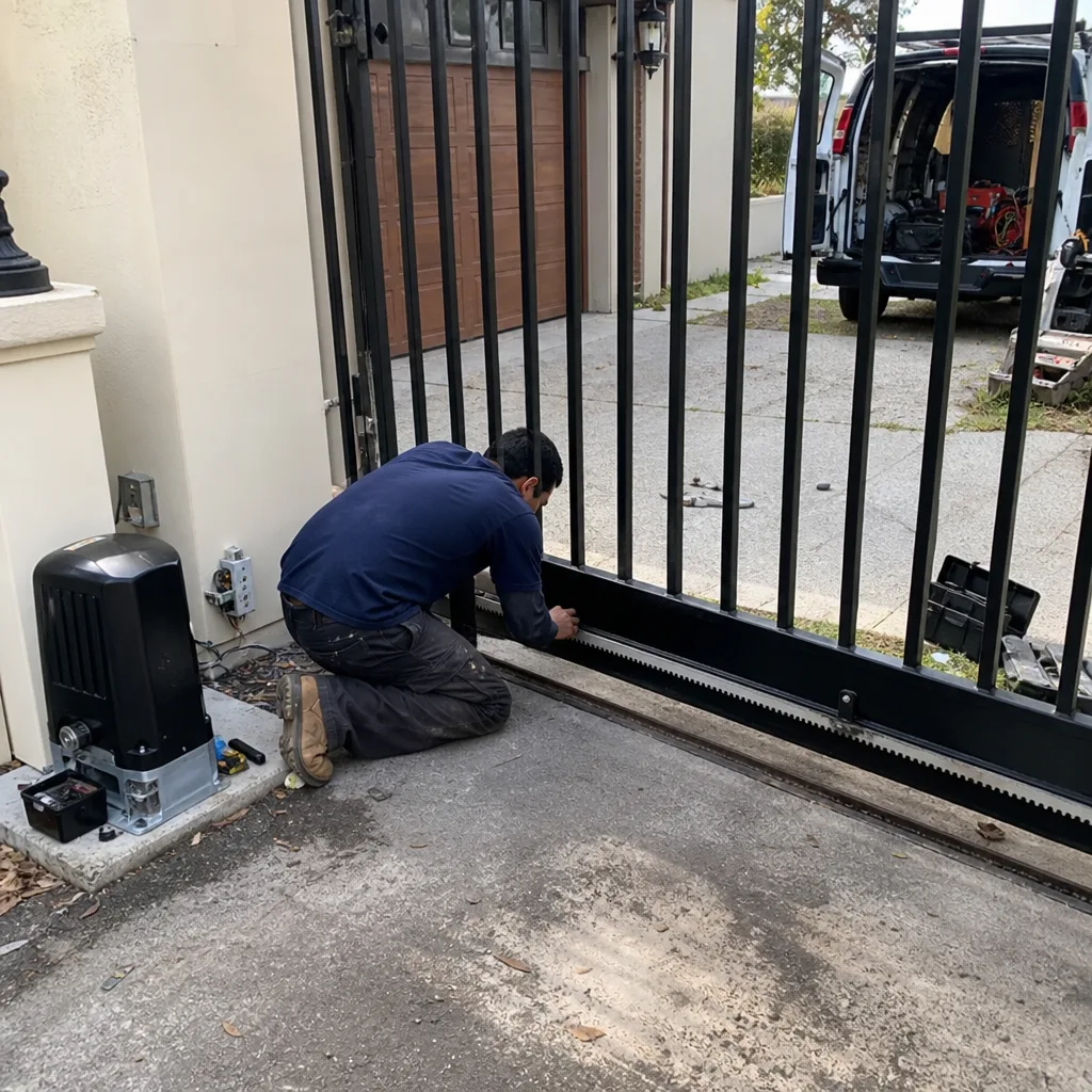 Gate Installation in Baldwin